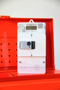 Intelligentes Messsystem SmartMetro im Zählerschrank installiert